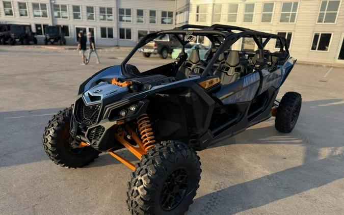 2026 Can-Am® Maverick X3 MAX RS Turbo Scandi Blue & Orange Crush