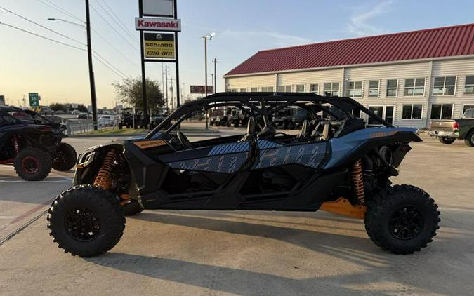 2026 Can-Am® Maverick X3 MAX RS Turbo Scandi Blue & Orange Crush