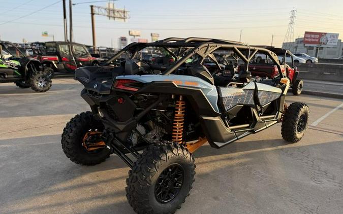 2026 Can-Am® Maverick X3 MAX RS Turbo Scandi Blue & Orange Crush