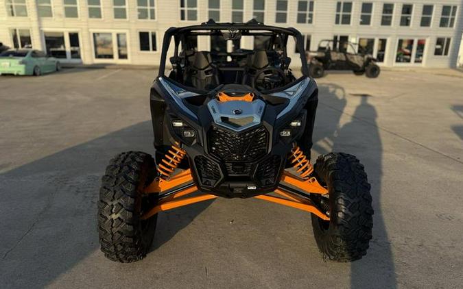 2026 Can-Am® Maverick X3 MAX RS Turbo Scandi Blue & Orange Crush