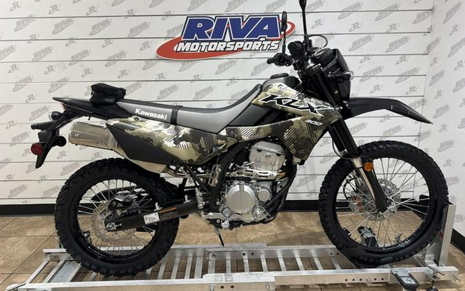 2026 Kawasaki KLX300 Cypher Camo Beige
