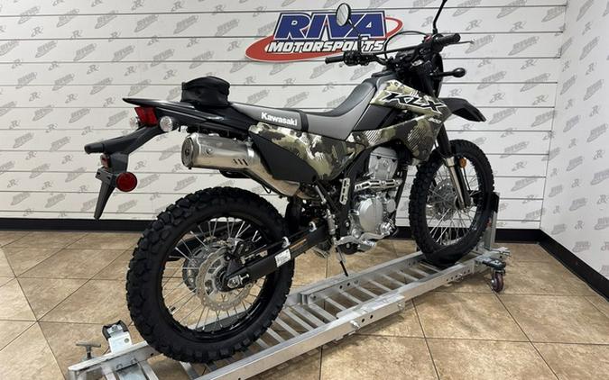 2026 Kawasaki KLX300 Cypher Camo Beige