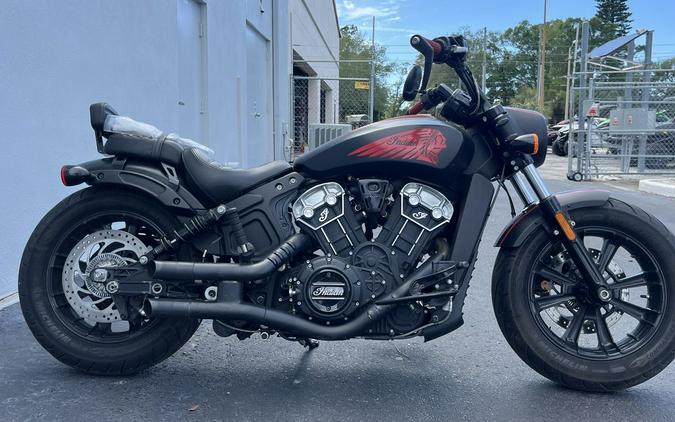 2019 Indian Motorcycle® Scout® Bobber ABS Thunder Black Smoke