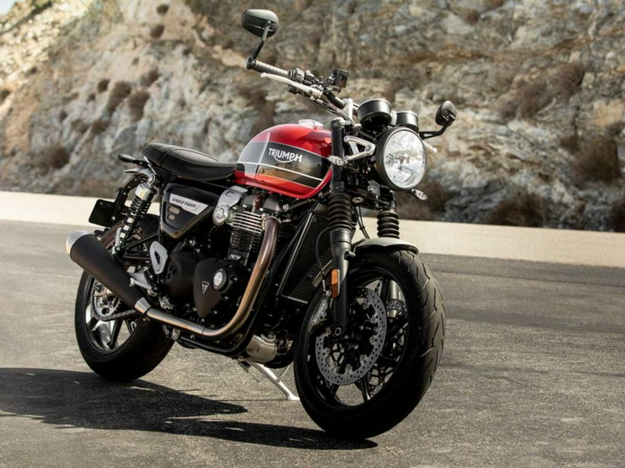 2020 Triumph Speed Twin 1200 Korosi Red/Storm Grey