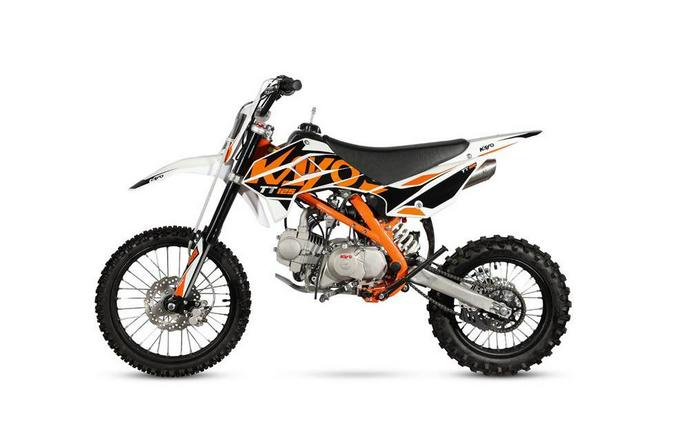 2022 Kayo TT125 - WHITE / ORANGE