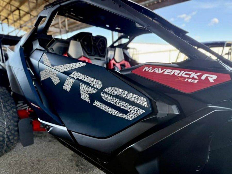 2026 Can-Am® Maverick R X RS with Smart-Shox Dusty Navy