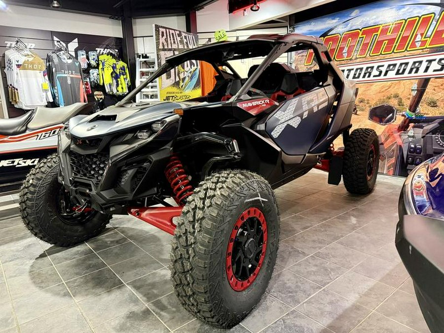 2026 Can-Am® Maverick R X RS with Smart-Shox Dusty Navy