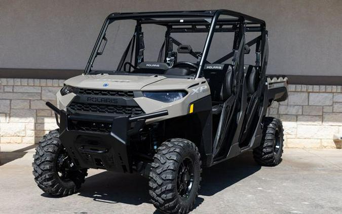 Used 2024 POLARIS RANGER CREW XP 1000 PREM DESERT SAND Premium