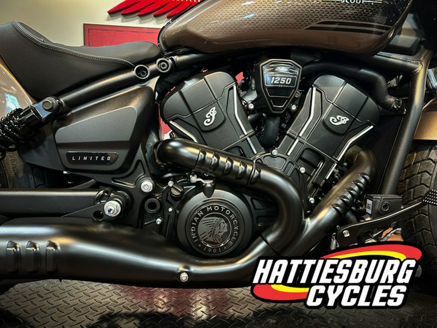 2025 Indian Scout Bobber Limited +Tech Nara Bronze Metallic