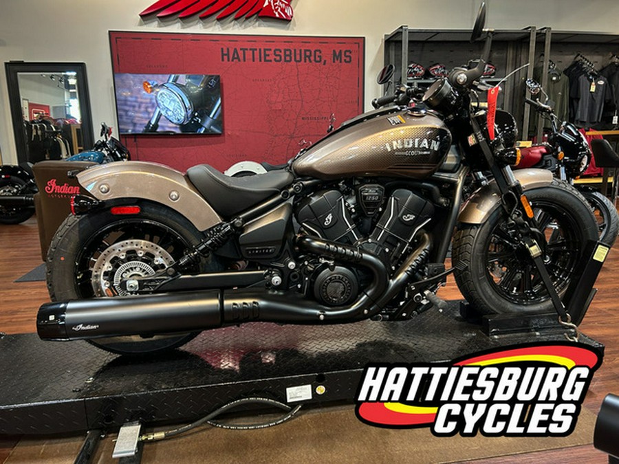 2025 Indian Scout Bobber Limited +Tech Nara Bronze Metallic