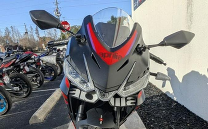 2025 Aprilia RS 457 Racing Stripes