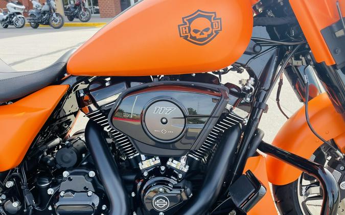 2024 Harley-Davidson Street Glide® Custom Matte Orange By Hackshack FLHX