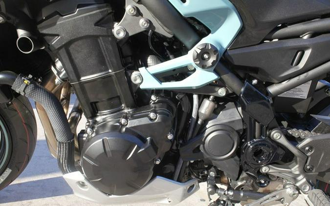 2025 Kawasaki Z900 ABS Galaxy Silver/Metallic Spark Black