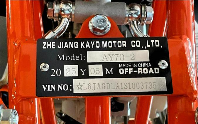 2025 Kayo Fox / Storm 70