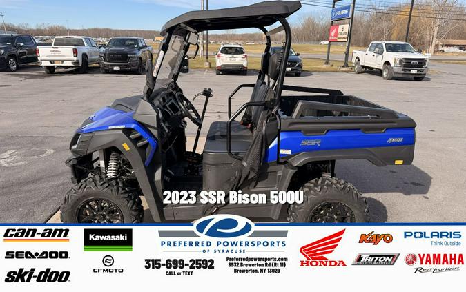 2023 SSR Bison 500U 4x4 Blue - SSR Motorsports