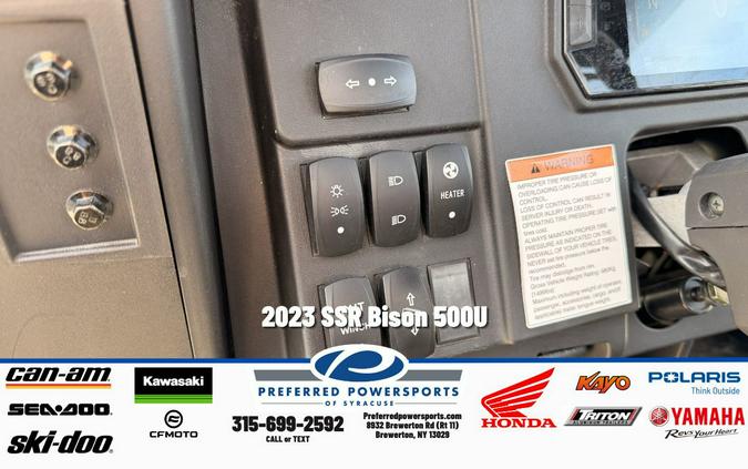 2023 SSR Bison 500U 4x4 Blue - SSR Motorsports