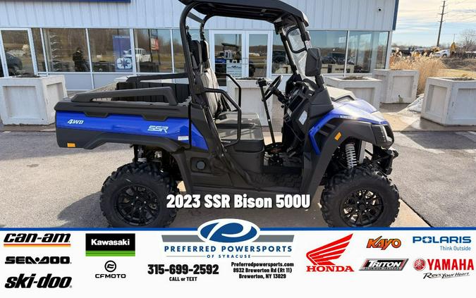 2023 SSR Bison 500U 4x4 Blue - SSR Motorsports