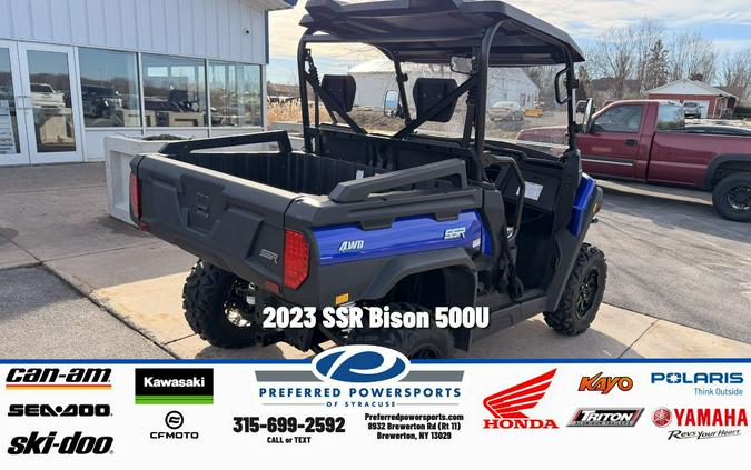 2023 SSR Bison 500U 4x4 Blue - SSR Motorsports