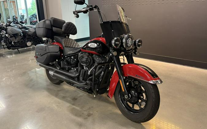 2022 Harley-Davidson® Heritage Classic 114 Redline Red/Vivid Black (Black Finish w/Laced Wheels)