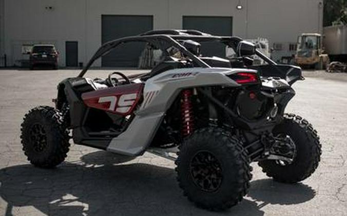 2024 Can-Am® Maverick X3 DS Turbo Fiery Red & Hyper Silver