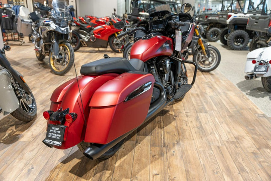 2024 Indian Motorcycle® Challenger® Dark Horse® w/PowerBand Audio Pkg Sunset Red Smoke