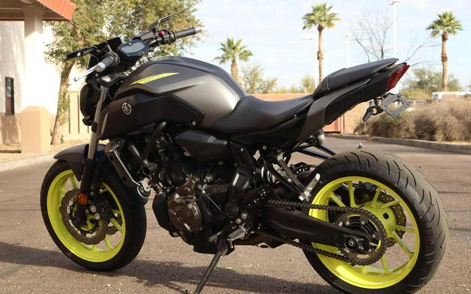 2018 Yamaha MT-07