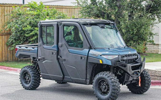 New 2025 POLARIS RANGER CREW XP 1000 NORTHSTAR EDITION ULTIMATE BLUE SLATE METALLIC SMOKE