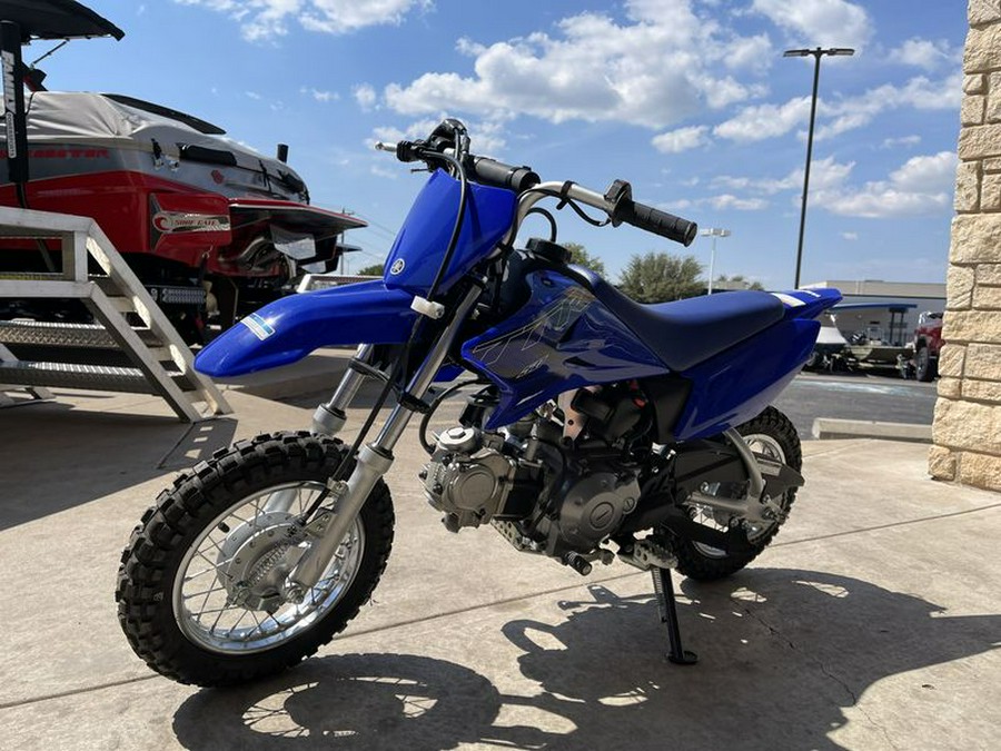 New 2024 YAMAHA TTR50E TEAM BLUE