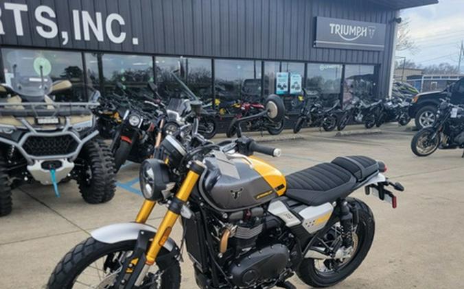 2026 Triumph Scrambler 900 Mineral grey