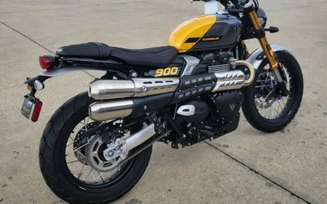 2026 Triumph Scrambler 900 Mineral grey