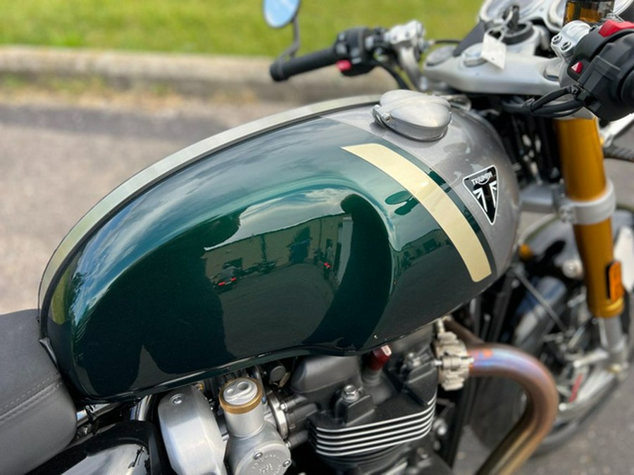 2023 Triumph Thruxton RS Competition Green / Silver Ice RS