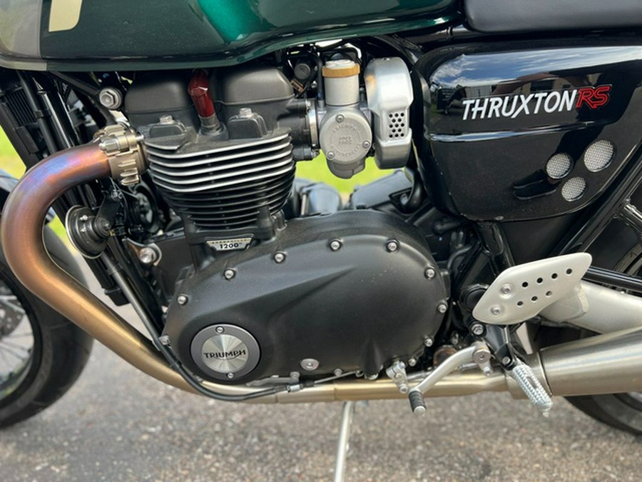 2023 Triumph Thruxton RS Competition Green / Silver Ice RS