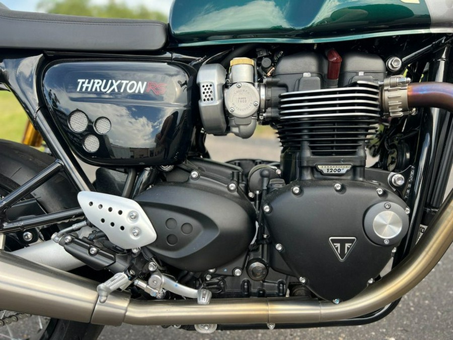 2023 Triumph Thruxton RS Competition Green / Silver Ice RS