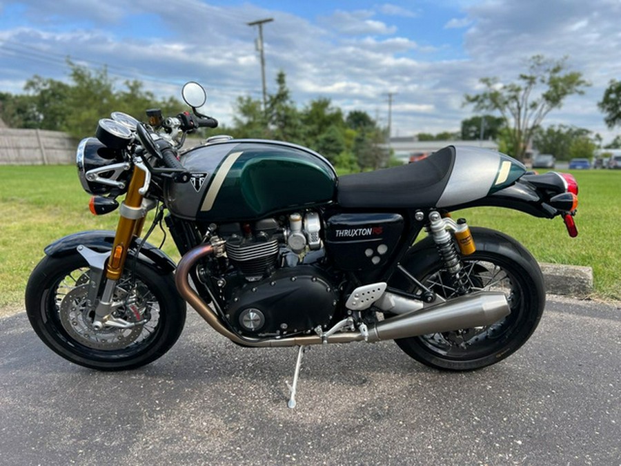 2023 Triumph Thruxton RS Competition Green / Silver Ice RS