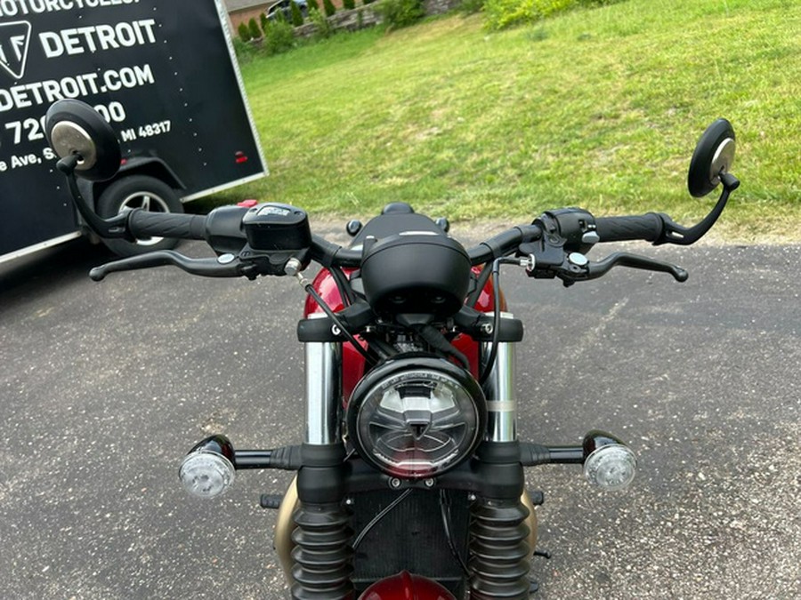 2022 Triumph Bonneville Bobber Gold Line Carnival Red/Sapphire