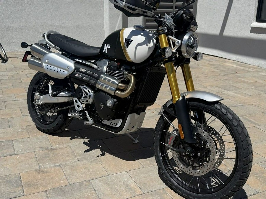 2026 Triumph Scrambler 1200 XE Matte khaki green