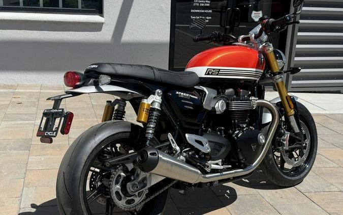 2026 Triumph Speed Twin 1200 RS Baja Orange/Sapphire black