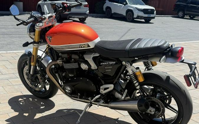 2026 Triumph Speed Twin 1200 RS Baja Orange/Sapphire black