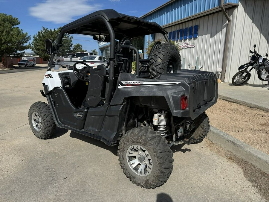 2017 Yamaha Wolverine R-Spec EPS Alpine White w/Suntop