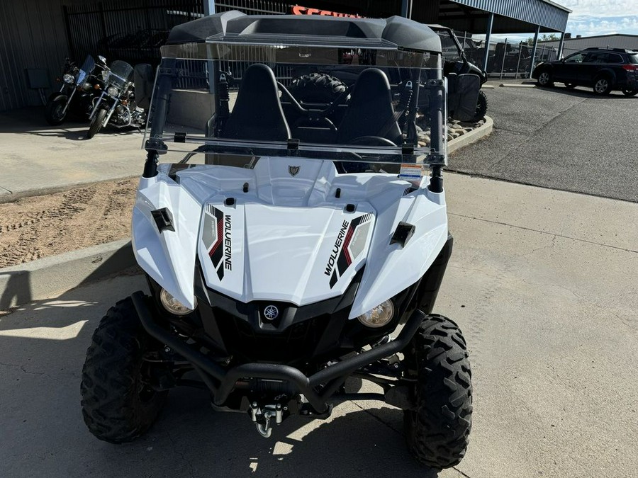 2017 Yamaha Wolverine R-Spec EPS Alpine White w/Suntop