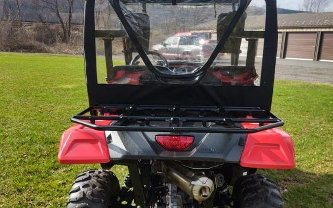 2015 Pioneer 500 - Winch / Plow - Honda