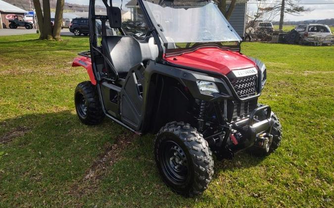 2015 Pioneer 500 - Winch / Plow - Honda