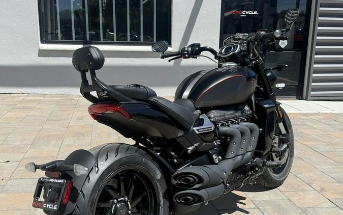 2026 Triumph Rocket 3 Storm GT Matte Sapphire Black/Satin Granite