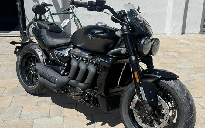 2026 Triumph Rocket 3 Storm GT Matte Sapphire Black/Satin Granite