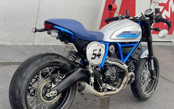 2020 Ducati Scrambler Cafe Racer Silver Ice Matte