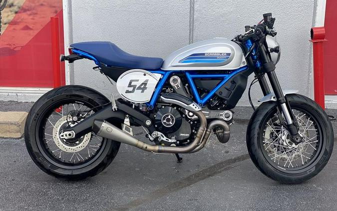 2020 Ducati Scrambler Cafe Racer Silver Ice Matte