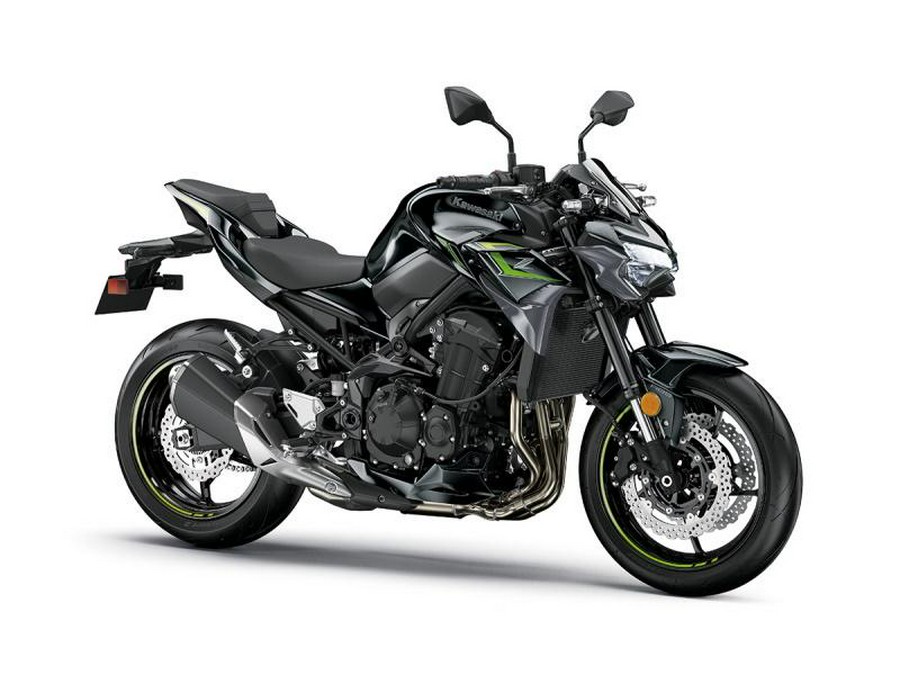 2024 Kawasaki Z900 ABS Metallic Spark Black/Metallic Matte Dark Gray