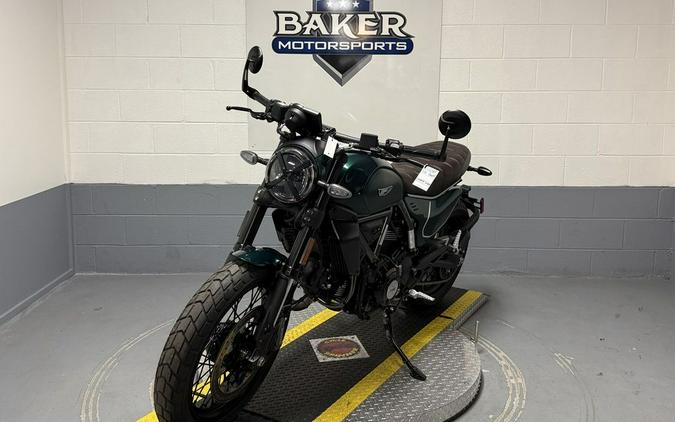 2026 Ducati Scrambler Nightshift Emerald Green