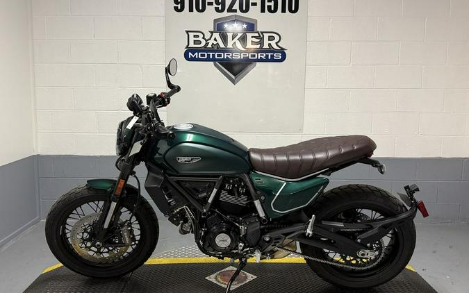 2026 Ducati Scrambler Nightshift Emerald Green