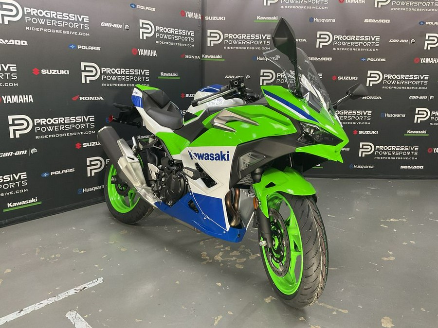 2024 Kawasaki Ninja® 500 SE 40th Anniversary Edition ABS